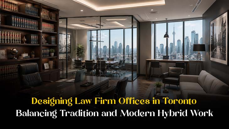 Designing Law Firm Offices in Toronto: Balancing Tradition and Modern Hybrid Work