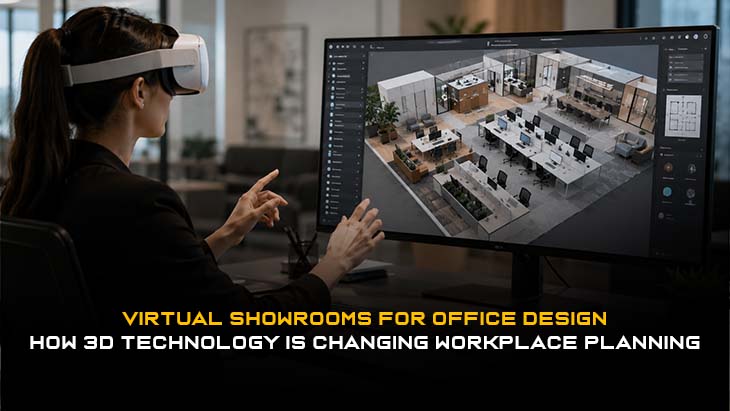 Virtual Showrooms for Office Design: How 3D Technology Is Changing Workplace Planning