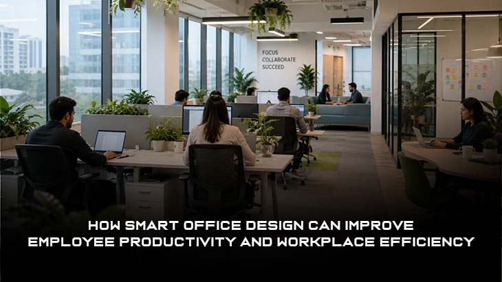 How Smart Office Design Can Improve Employee Productivity and Workplace Efficiency