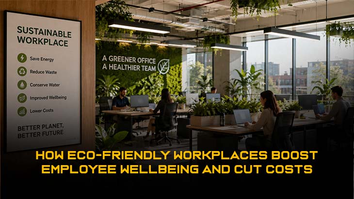 How Eco-Friendly Workplaces Boost Employee Wellbeing and Cut Costs