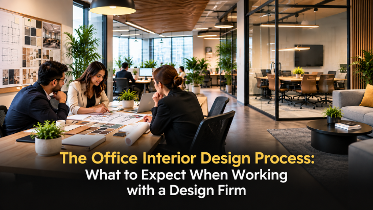 The Office Interior Design Process: What to Expect When Working with a Design Firm